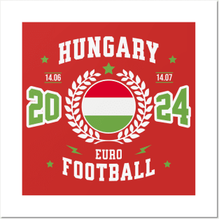 Hungary 2024 Football Supporter Posters and Art